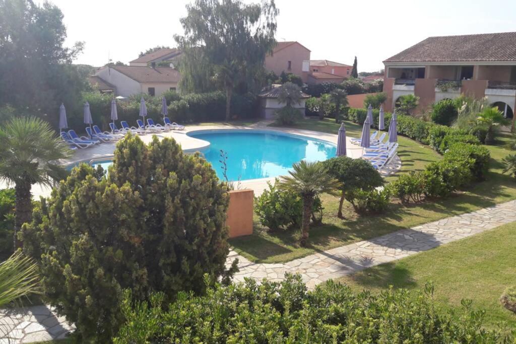 Appartement Les Pieds Dans L'Eau 300 M Plage - 2 Piscines Linguizzetta Kültér fotó